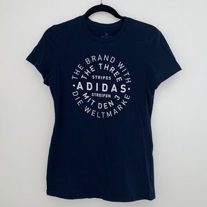 Navy Adidas Tee